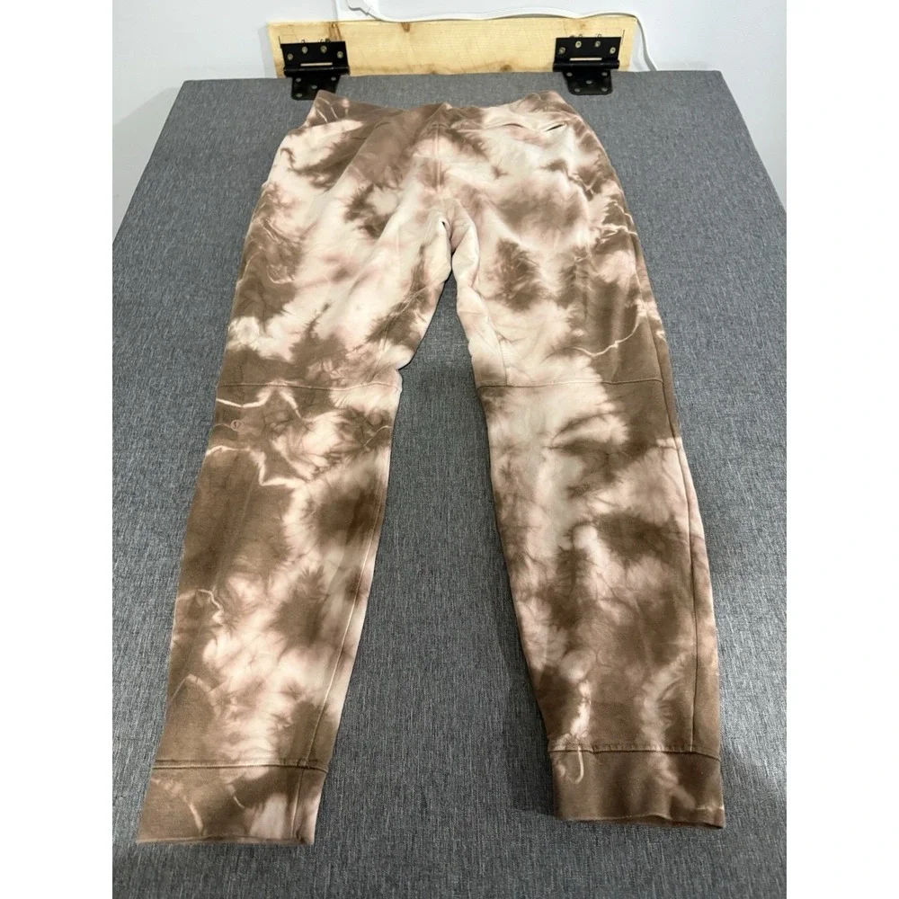 Lululemon Mens Warm Down Jogger Earth Dye Clay Sz L